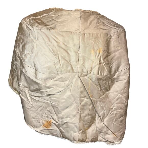 Vintage Honey Blonde Mink Fur Stole – Classic Evening Wrap - Picture 11 of 11